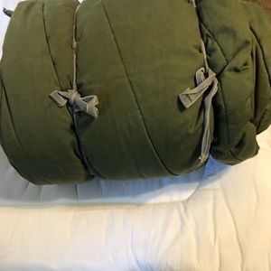 Authentic Military green sleeping bag